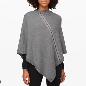 Lululemon On The Go Poncho - Grey